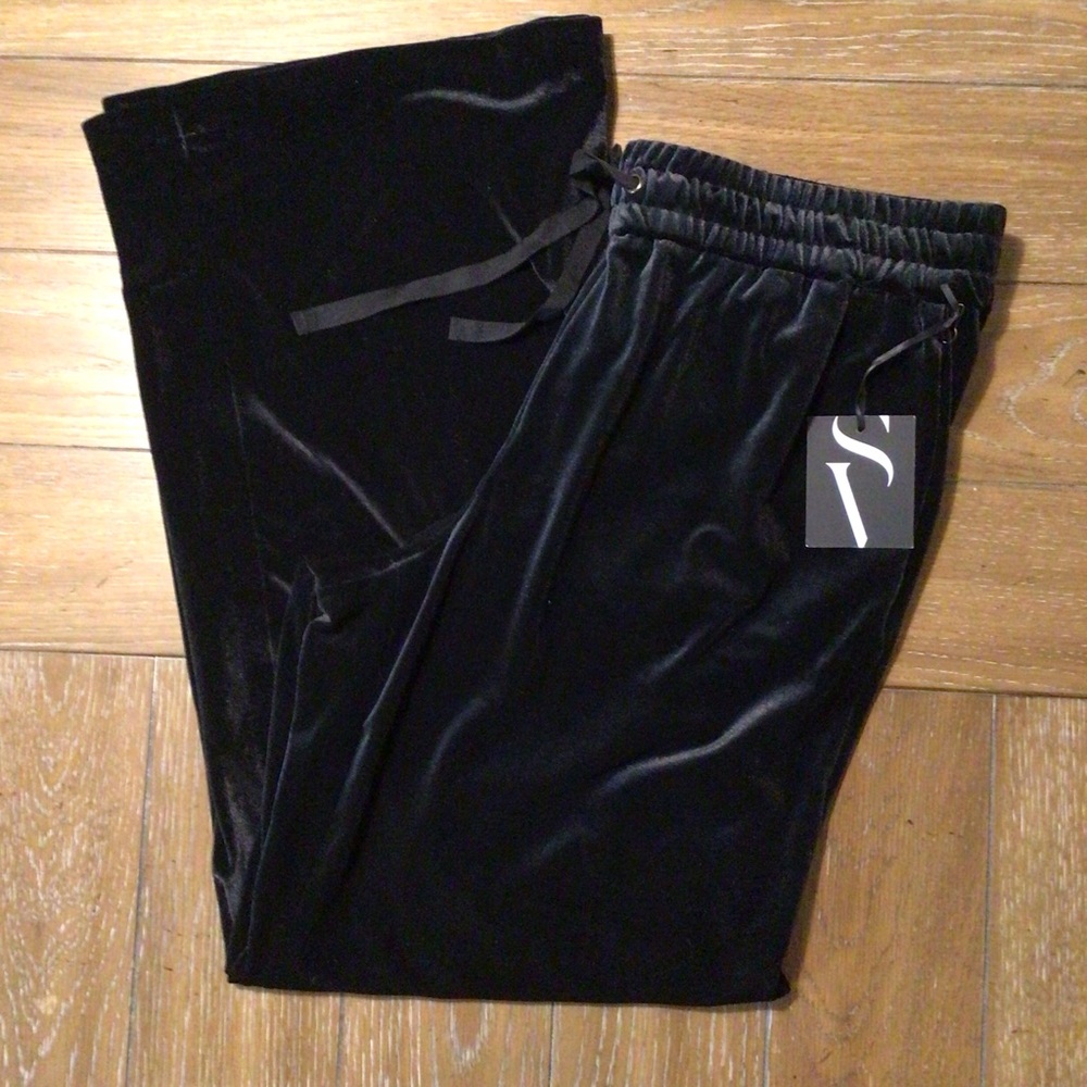 Velvet Black Lounge Pants